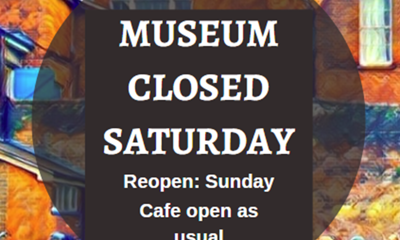 Closed Saturday FB