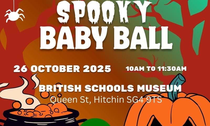 Halloween 2025 baby ball poster draft 1