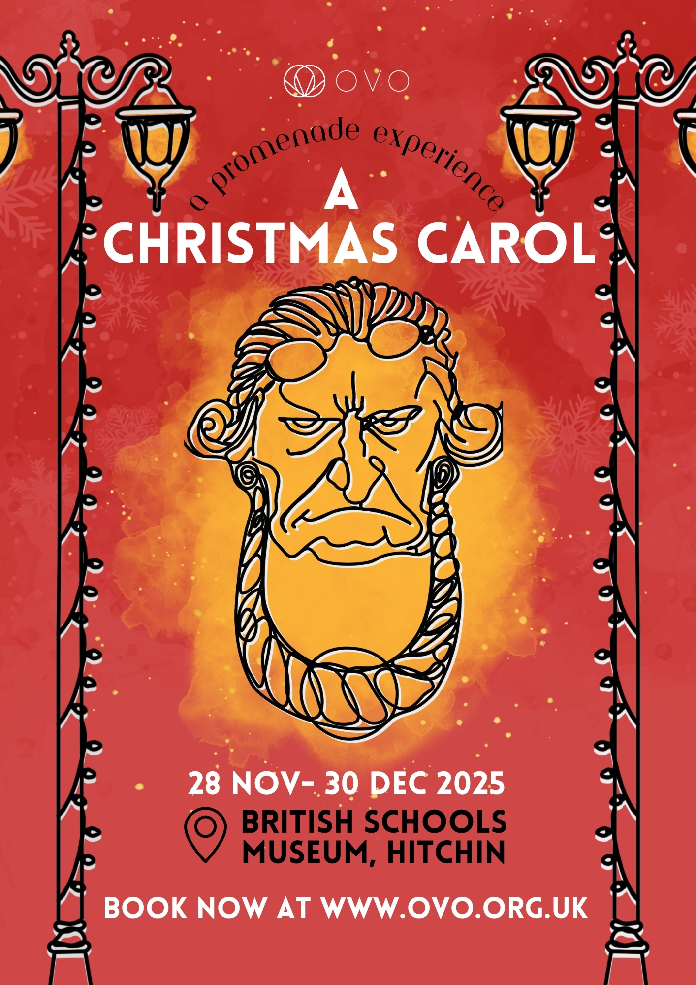 A4 Christmas Carol Poster